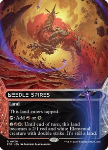 {R} Needle Spires (0030) (Borderless) [Edge of Eternities: Stellar Sights][EOS 030]