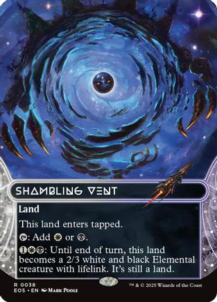 {@@ EOC R} Shambling Vent (0038) (Borderless) [Edge of Eternities: Stellar Sights][EOS 038]