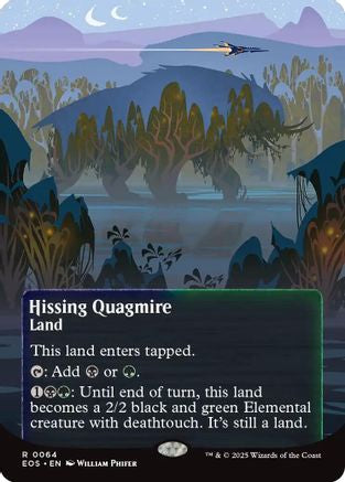 {@@ EOC R} Hissing Quagmire (0064) (Poster) [Edge of Eternities: Stellar Sights][EOS 064]