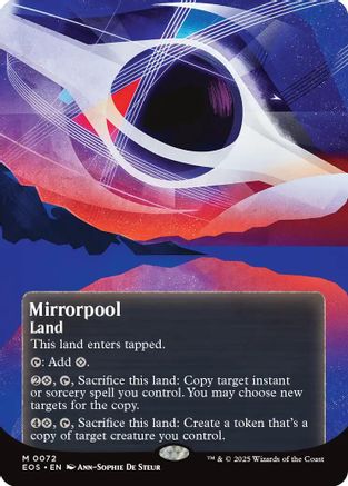 {R} Mirrorpool (0072) (Poster) [Edge of Eternities: Stellar Sights][EOS 072]