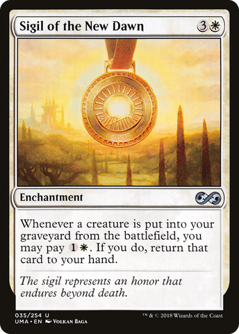 {C} Sigil of the New Dawn [Ultimate Masters][UMA 035]