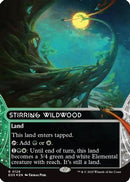 {@@ EOC R} Stirring Wildwood (0129) (Borderless) (Galaxy Foil) [Edge of Eternities: Stellar Sights][EOS 129]