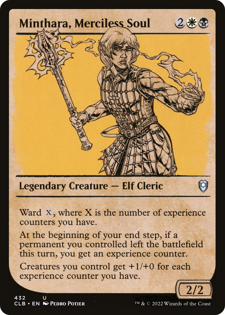{C} Minthara, Merciless Soul (Showcase) [Commander Legends: Battle for Baldur's Gate][CLB 432]