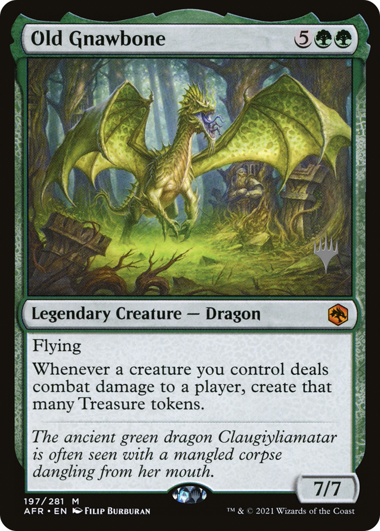 {R} Old Gnawbone (Promo Pack) [Dungeons & Dragons: Adventures in the Forgotten Realms Promos][PP AFR 197]