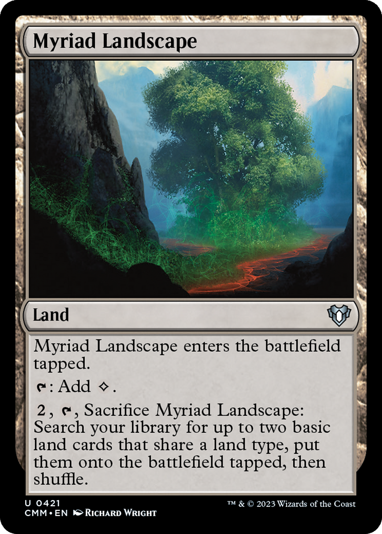 {C} Myriad Landscape [Commander Masters][CMM 421]
