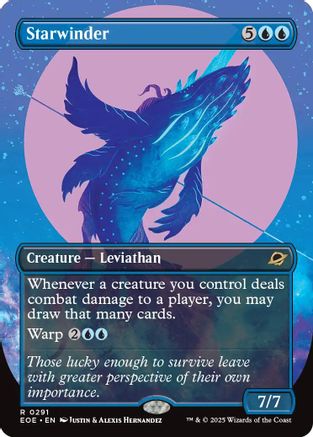{@@ EOE R} Starwinder (0291) (Borderless) [Edge of Eternities][EOE 291]