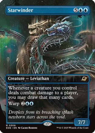 {@@ EOE R} Starwinder (0306) (Borderless) [Edge of Eternities][EOE 306]