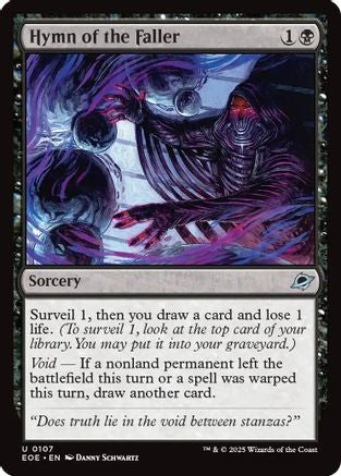 {@@ EOE C} Hymn of the Faller [Edge of Eternities][EOE 107]