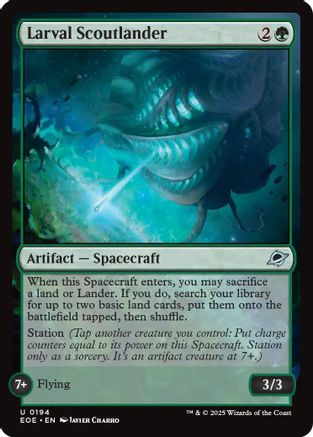 {@@ EOE C} Larval Scoutlander [Edge of Eternities][EOE 194]