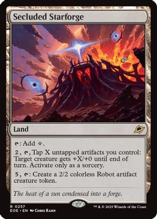{@@ EOE R} Secluded Starforge [Edge of Eternities][EOE 257]