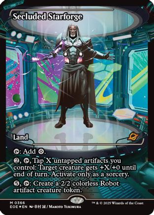 {@R} Secluded Starforge (Showcase) [Edge of Eternities][EOE 366]