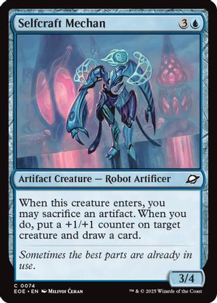 {@@ EOE C} Selfcraft Mechan [Edge of Eternities][EOE 074]