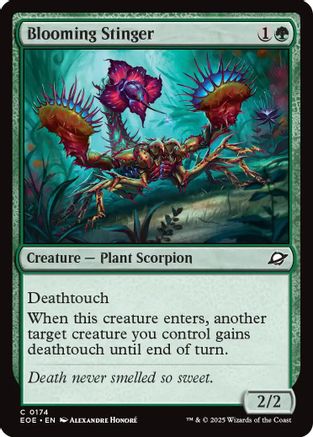 {@@ EOE C} Blooming Stinger [Edge of Eternities][EOE 174]