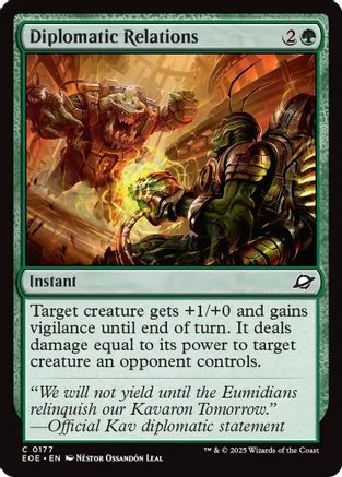 {@@ EOE C} Diplomatic Relations [Edge of Eternities][EOE 177]
