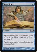 {C} Tome Scour [Magic 2011][M11 076]
