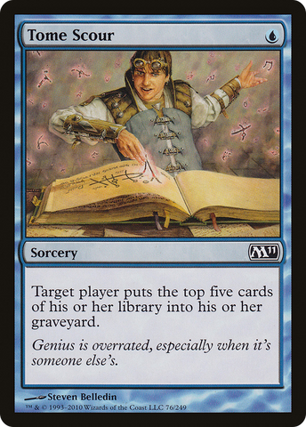 {C} Tome Scour [Magic 2011][M11 076]