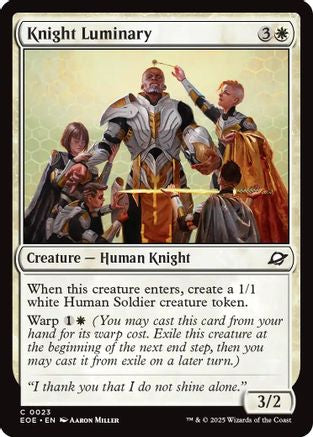 {@@ EOE C} Knight Luminary [Edge of Eternities][EOE 023]