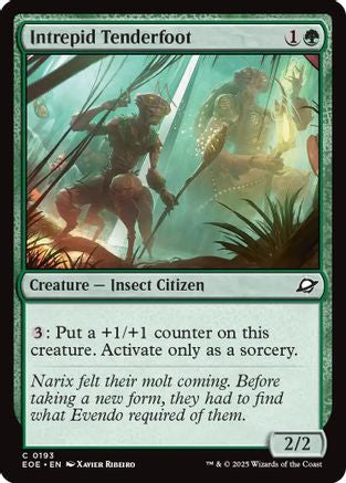 {@C} Intrepid Tenderfoot [Edge of Eternities][EOE 193]