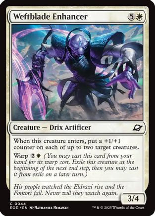 {@@ EOE C} Weftblade Enhancer [Edge of Eternities][EOE 044]