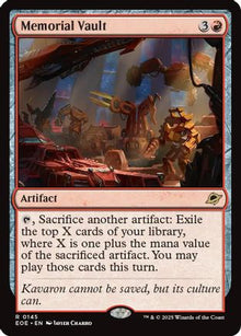 {@R} Memorial Vault [Edge of Eternities][EOE 145]