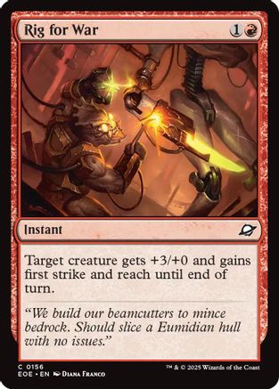 {@C} Rig for War [Edge of Eternities][EOE 156]