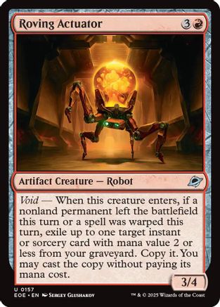 {@C} Roving Actuator [Edge of Eternities][EOE 157]