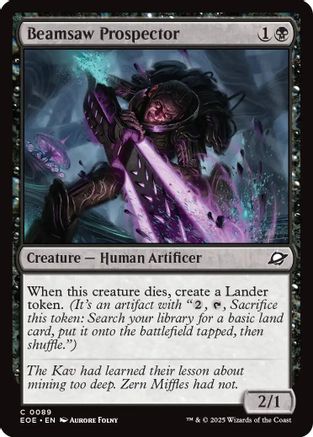 {@@ EOE C} Beamsaw Prospector [Edge of Eternities][EOE 089]