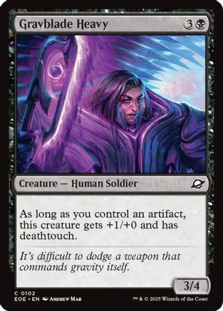 {@C} Gravblade Heavy [Edge of Eternities][EOE 102]