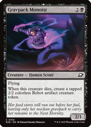{@C} Gravpack Monoist [Edge of Eternities][EOE 104]