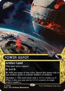 {R} Power Depot (0034) (Borderless) [Edge of Eternities: Stellar Sights][EOS 034]