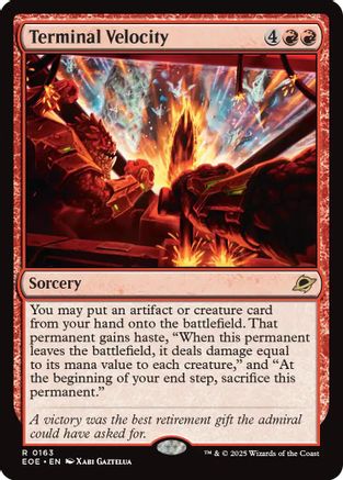 {@@ EOE R} Terminal Velocity [Edge of Eternities][EOE 163]