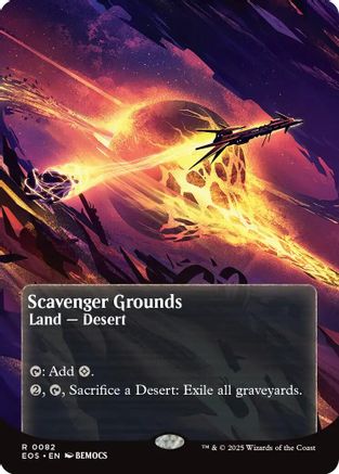 {@@ EOC R} Scavenger Grounds (0082) (Poster) [Edge of Eternities: Stellar Sights][EOS 082]
