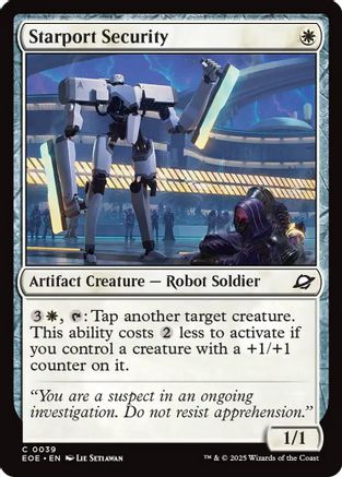 {@@ EOE C} Starport Security [Edge of Eternities][EOE 039]