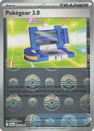 [PKM] Pokegear 3.0 (084/086) (Poke Ball Pattern) [Scarlet & Violet: Black Bolt]