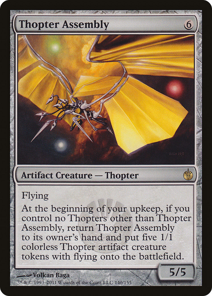 {R} Thopter Assembly [Mirrodin Besieged][MBS 140] - Misty Mountain Games