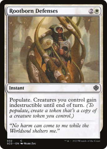 {C} Rootborn Defenses [Starter Commander Decks][SCD 032]