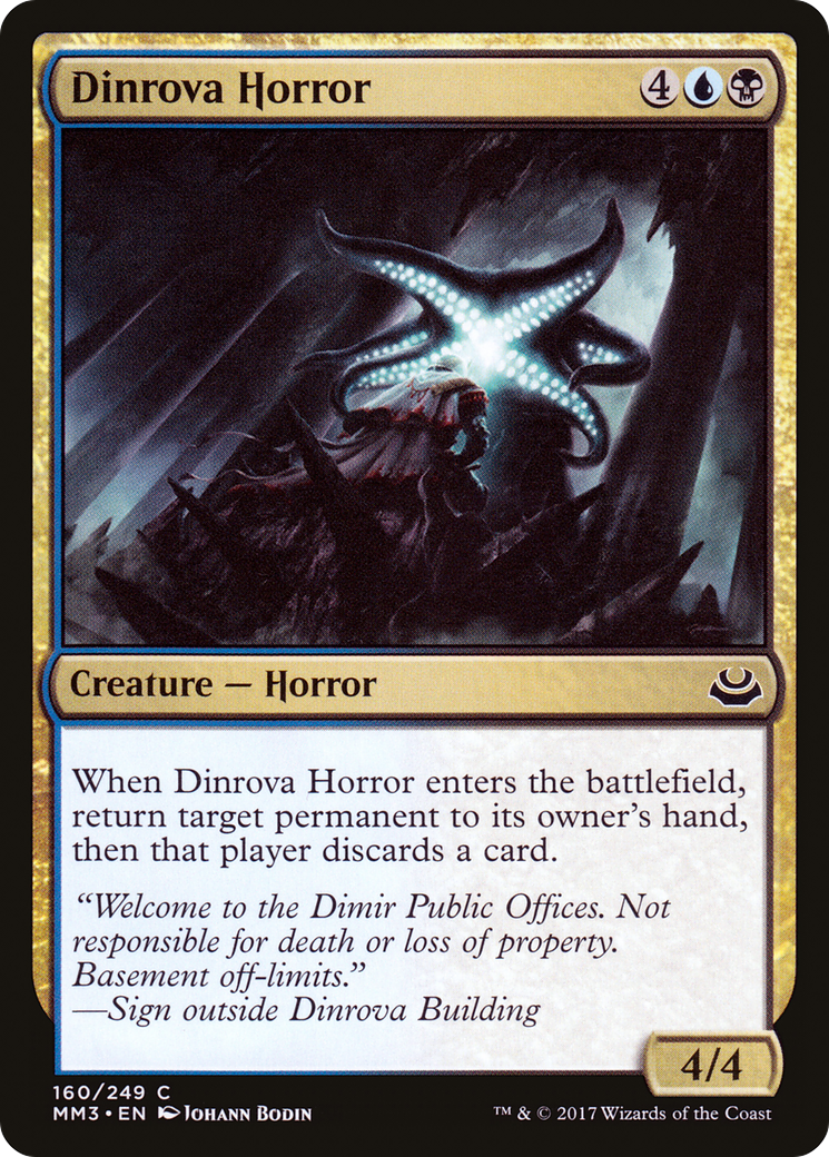 {C} Dinrova Horror [Modern Masters 2017][MM3 160]