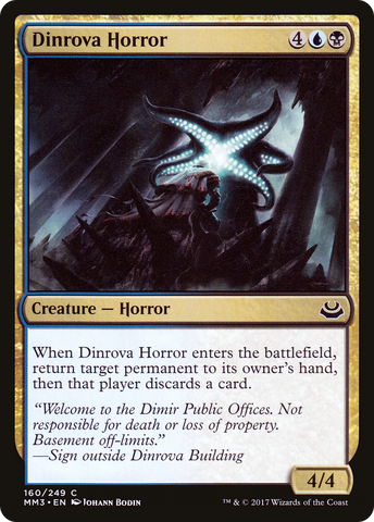 {C} Dinrova Horror [Modern Masters 2017][MM3 160]