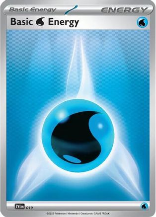 [PKM BE] Basic Water Energy (019) [Scarlet & Violet: Black Bolt]