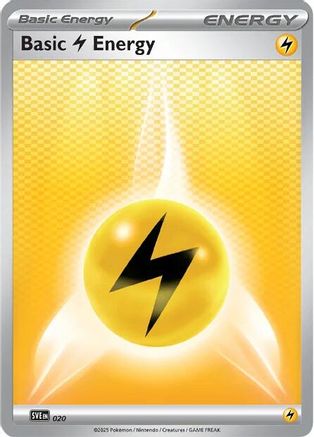 [PKM BE] Basic Lightning Energy (020) [Scarlet & Violet: Black Bolt]