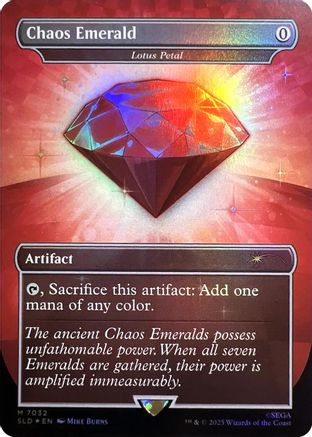 Chaos Emerald - Lotus Petal (7032) [SLD 7032]  Foil