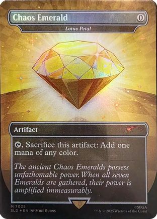 Chaos Emerald - Lotus Petal (7035) [SLD 7035]  Foil