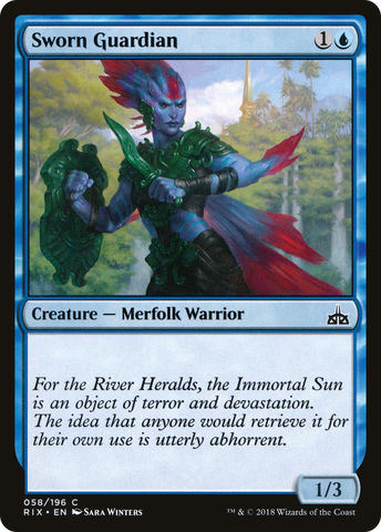 {C} Sworn Guardian [Rivals of Ixalan][RIX 058]