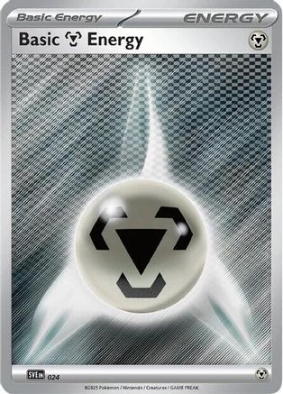 [PKM BE] Basic Metal Energy (024) [Scarlet & Violet: Black Bolt]