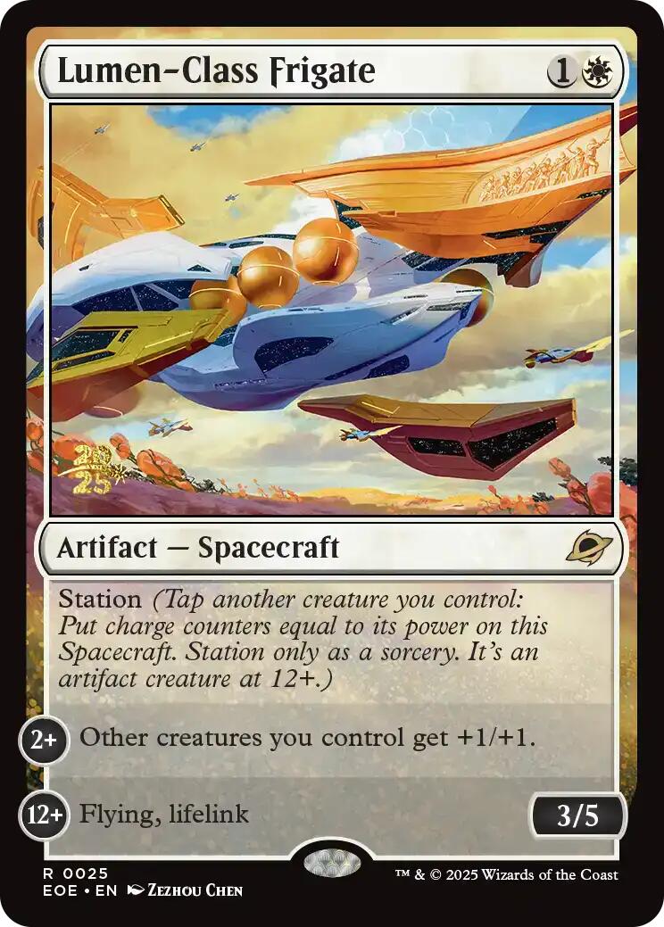 {@@ EOE R} Lumen-Class Frigate [Edge of Eternities Prerelease Promos][EOE 025]