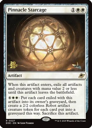 {@R} Pinnacle Starcage [Edge of Eternities Prerelease Promos][EOE 027]