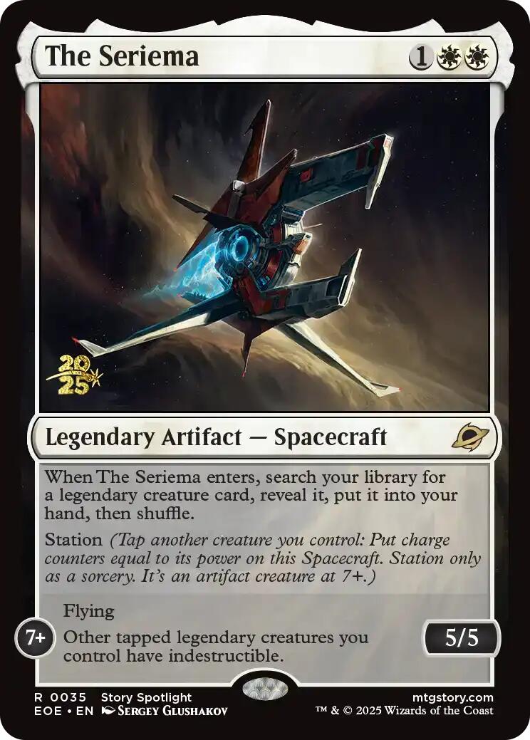 {@@ EOE R} The Seriema [Edge of Eternities Prerelease Promos][EOE 035]