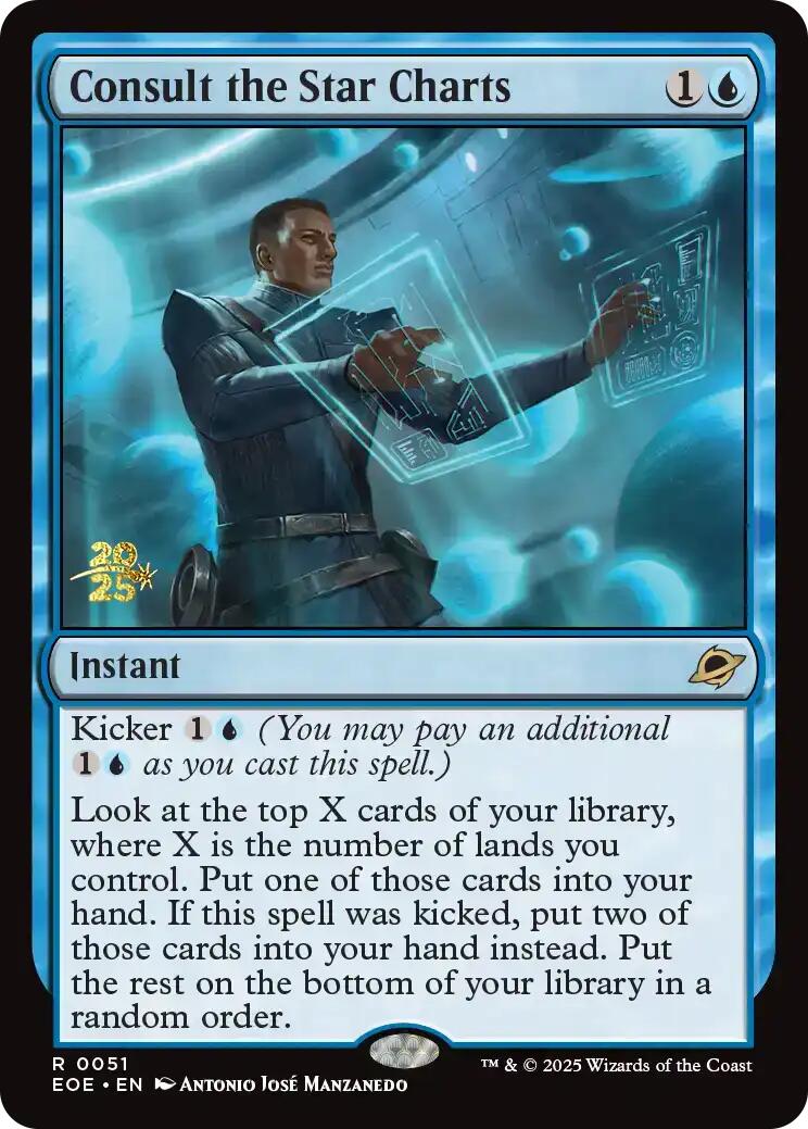 {@@ EOE R} Consult the Star Charts [Edge of Eternities Prerelease Promos][EOE 051]