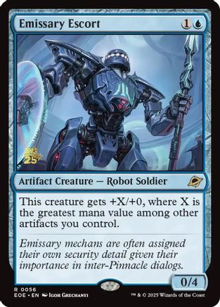 {@R} Emissary Escort [Edge of Eternities Prerelease Promos][EOE 056]