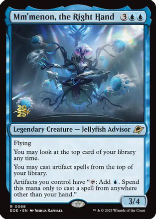 {@R} Mm'menon, the Right Hand [Edge of Eternities Prerelease Promos][EOE 068]